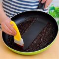 Cake Baking Pot Washing Brush Tool Pan Cleaning Silicone Scraper Kitchen Spatula.