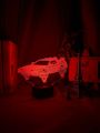 Science Fiction Car Led Night Light for Kids Bedroom Decor Unique Birthday Gift for Children Study Room Desk 3d Lamp Sci-fi Car.