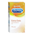 Valentine Combo Pack for Dotted Lovers - Moods Dotted, Durex Extra Dots & Skore 1500+ Dots Condom - Each Pack contains 10pcs Condom. 