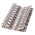 20 Pieces Stainless Steel Clothes Clips Chinese - cloth hanger.