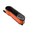 (New)Multifunctional Car Seat Slot Storage Box, Style: USB With Wireless Charge Type. 