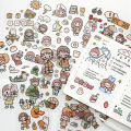 Panda Online Cute Stickers Ins Waterproof Cartoon Sticker Set Diary Phone Scrapbook Decorate - sticker.