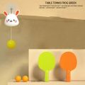 Hanging Indoor with Racket and Balls Exerciser Toy Table Tennis Trainer Pingpong Trainer Interaction Toy. 