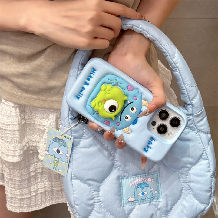 Cartoon%20cute%20three-dimensional%20little%20monster%20comes%20with%20stand,%20personalized%20Case%20for%20iPhone%2016%2015%20Pro%20Max%2014%2013%2012%20Pro%2011%20Soft%20Cover%20-%20Image%202