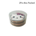 Sanrio Makeup Sponge Puff Boxed Cute Hello Kitty Makeup Concealer Super Soft Elastic Cotton Face Base Cosmetic Puff Beauty Tool. 