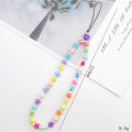 Alien Beautiful Flowers Star Beads Phone Chain Lanyard for Women Acrylic Pearl Clay Phone Case Strap Charm Jewelry Accessories. 
