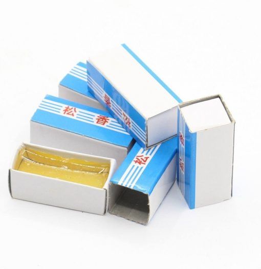 ROSIN SOLDERING FLUX 10gm ( 8Pcs) Solder Welding Rosin Flux Carton Solder High Purity Durability Solid Grease Rosin Soldering Flux Paste