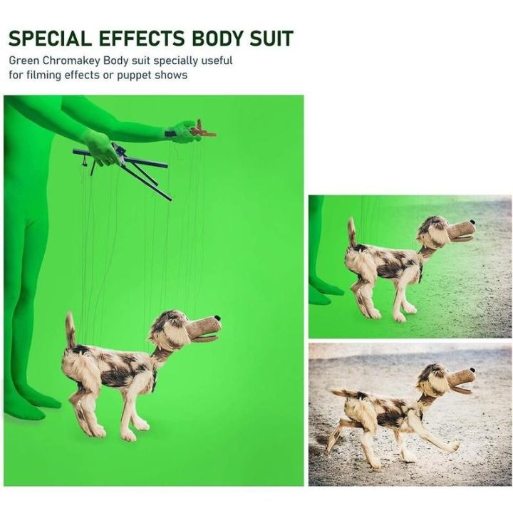 Photo%20Stretchy%20Body%20Green%20Screen%20Suit%20Video%20Chroma%20Key%20Tight%20Suit,%20Size:%20180cm%20-%20Image%207