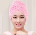 Magic Hair Wrap Bath Salon Towels Fast Drying Absorbent Cap For Women And Girls.