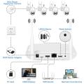 Mini 8CH Wifi NVR 5MP XMeye WIFI Video Recorder For Wireless Security System IP Camera Support Face Detection TF Card Slot. 