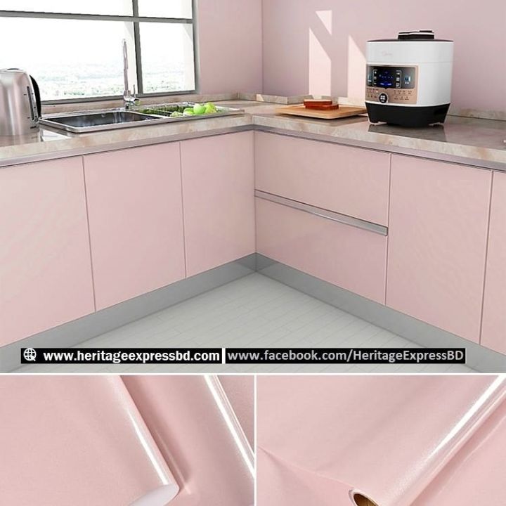 Self-adhesive%20Wallpaper%20Waterproof%20Pvc%20With%20Glue%20Plain%20Wall%20Stickers%20Solid%20Color%20Renovation%20Background%20Sticker%20For%20Home%20Bedroom%20Living%20Room%20Pink%20Color%20(60x150CM)%20-%20Image%208
