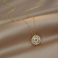 Stylish Fashionable Magnetic Chain Necklace for Women - Heart-Shaped Pendant for Girls Simple Stylish Fashion New Collection.