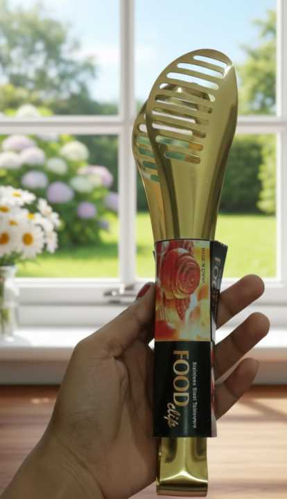 3%20PC%20Kitchen%20Food%20Stainless%20Steel%20Tool%20Heat%20Bread%20Salad%20BBQ%20Cooking%20Serving%20Utensil%20Bead%20Clip%20Clamp%20Meat%20Barbecue%20Tools%20Buffet%20-%20Image%206