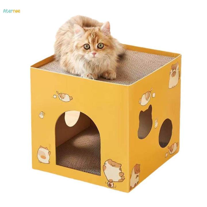 Corrugated%20Scratchers%20Box%20Kitty%20House%20Scratching%20Board%20for%20Cat%20Small%20Animals%20-%20Image%205
