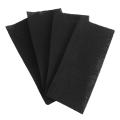 purifier accessories-12 x carbon spray sponge-black. 