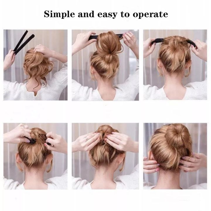 1%20stick%20messy%20hair%20bun%20band%20for%20women%20hair%20-%20Image%207