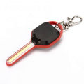 Waterproof switch button control key light camping flashlight emergency light led mini outdoor hand light keychain lamp.