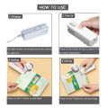 USB Charging Mini Sealing Machine Household Snack Plastic Packaging Bag Heat Sealing Machine Small Sealing Machine Grey. 