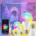 FXPOT Tuya Smart Led RGB (Bluetooth) 10W Bulb Dimming Alexa Lights E27 Aluminum APP Control.