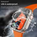 T900 Ultra Smartwatch – Fitness Tracking, Notifications & Long Battery - HD Display, Fitness Tracker, Waterproof, Heart Rate Monitor, Bluetooth Calling For Apple Watch.