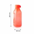 1 Pcs Tupperware ECO 1 Ltr Square Water Bottle. 