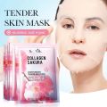SADOER Collagen Sakura Moisturizing Tender Skin Face Sheet Mask- 25g. 