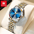 Olevs 9970L Stainless Steel Analog Wrist Watch For Women.