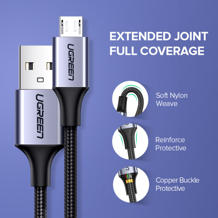 UGREEN%20Micro%20USB%20Cable%20Nylon%20Braided%20Fast%20Quick%20Charger%20QC%203.0%20Cable%20USB%20to%20Micro%20USB%202.0%20fast%20charging%20Cord%20for%20Samsung%20Huawei%20Xiaomi%20Oppo%20Vivo%20LG%20Nexus%20Nokia%20-%20Image%202