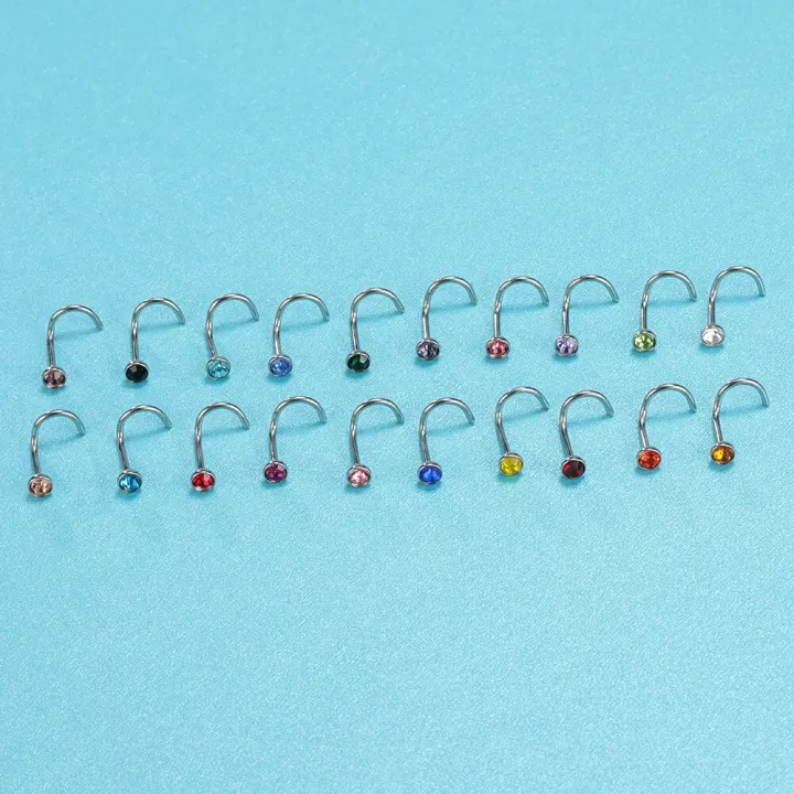 ZS%2020pcs%20CZ%20Stainless%20Steel%20Nose%20Studs%20Crystal%20Lot%2020G%20Nose%20Piercing%20Septum%20Studs%20For%20Unisex%20Body%20Piercing%20Fashion%20Jewelry%20Women%20-%20Image%204