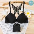 Bra and Panty Set for Women Front Open Push Bra.