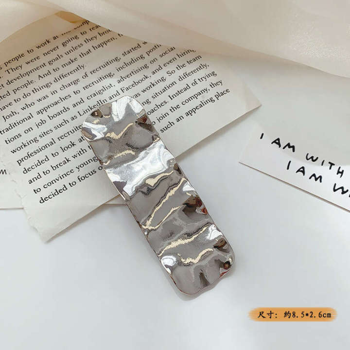 Korean%20personality%20fashion%20trendy%20metal%20large%20size%20simple%20temperament%20duckbill%20clip%20cool%20style%20broken%20hair%20clip%20at%20back%20of%20the%20head%20-%20Image%208