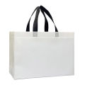 1 PC Non-woven Shopping Bag Large Capacity Foldable Eco Tote Grocery Bags Handbag Fabric Grocery Bag. 