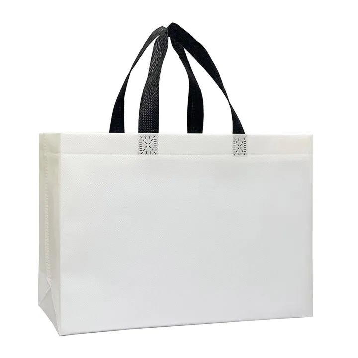 1%20PC%20Non-woven%20Shopping%20Bag%20Large%20Capacity%20Foldable%20Eco%20Tote%20Grocery%20Bags%20Handbag%20Fabric%20Grocery%20Bag%20-%20Image%202