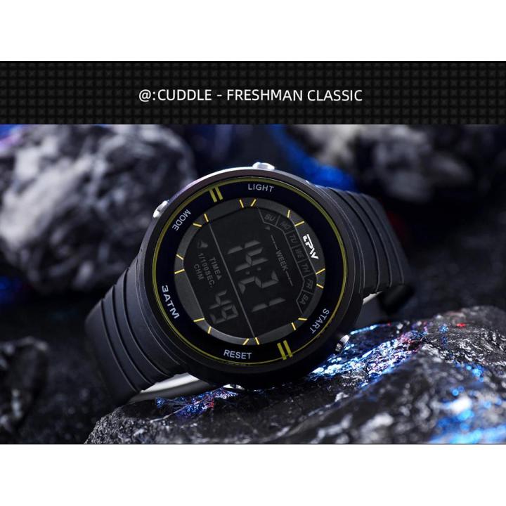 NEW LASIKA W-F110 Water Resistance/ Waterproof Silicon Digital Watch ...