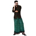 AMANAT SHAH LUNGI FOR MEN / LINEN FABRICS / BATIK PRINT DESIGN /  STITCHED LUNGI (5 HAND) লুঙ্গি. 