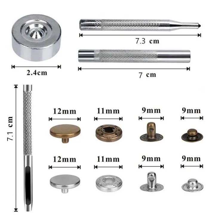 30Set%2012mm%20MINI%20Press%20Studs%20Sewing%20Button%20Snap%20Fasteners%20Handmade%20DIY%20-%20Image%205