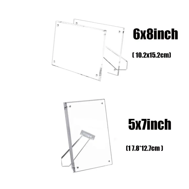 With%20Stand%20Magnetic%20Photo%20Frame%20Fashion%20Acrylic%20with%20Magnets%20Frameless%20Tabletop%20Picture%20Frame%20Clear%20Frameless%20Picture%20Frames%20for%20Home%20Office%20Desktop%20Display%20-%20Image%202