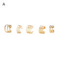 Clip Earring Hollow Out Leaf Tament Fashion Appearance Ear Cuff. 