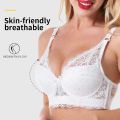 White Bra Net Bra Foam Bra - Bra.