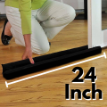 Best Door Dust Stopper & Draft Stopper , Insect & AC Air Stopper , Door Gap & Bottom Seal - All Size(24" to 44")Black Color. 