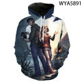 Hoodies Last Of Us 2 The Last Of Us Part 2 Men Women Children Sweatshirts 3D Printed Boy Girl Kids Streetwear Pullover Jacket. 