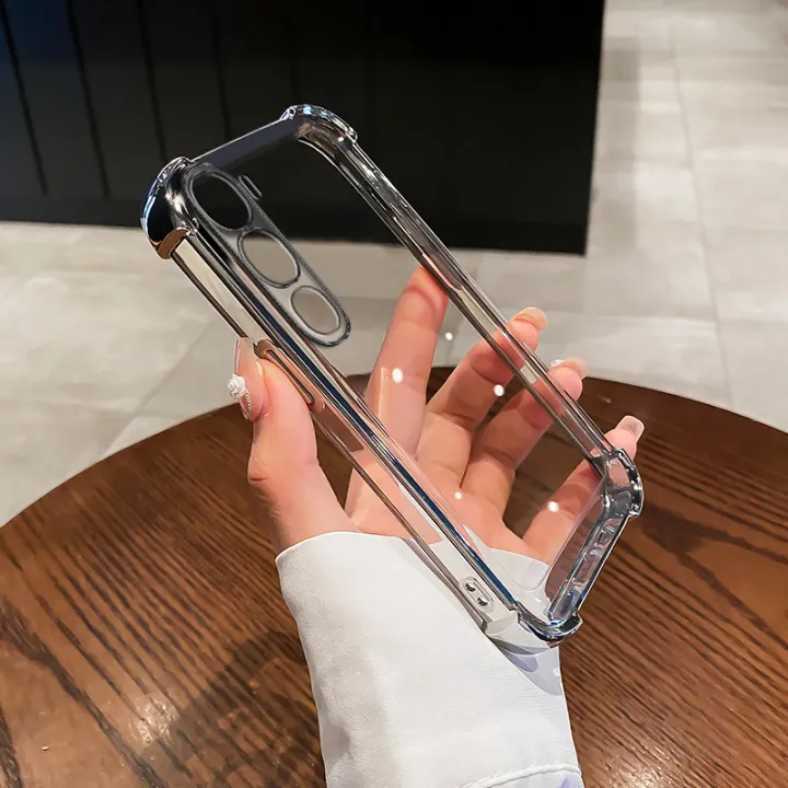Tokifu%20For%20VIVO%20Y21D%20Transparent%20Full-Coverage%20Electroplated%20Shockproof%20Soft%20Silicone%20Premium%20Airbag%20Phone%20Case%20-%20Image%209