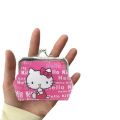 Hello Kitty Cartoon Coin Pouch Purse Sanrio Creative Small Wallet Wholesale My Melody Bags Girls Purse Kawaii Wallet Kid Purses. 