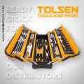 TOLSEN Heavy Duty 60pcs Tool Set with Tool Box Model: 85401.