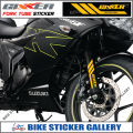 Fork Tube Sticker for  GIXXER Bike - IIL Design ( Waterproof & Premium quality) / Bike Sticker Gallery. 