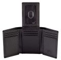 Large capacity 30% discount leather with anti-theft and ID window, high-end feeling men's wallet.