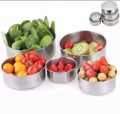 Protect Fresh Stainless Steel Food Box with Plastic Lids.