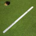 Golf Putting Ruler Instructional Swing Trainer Golf Training Aid for Practice Use. 