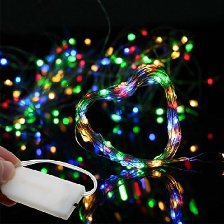 100Pcs Home Decorative LED Fairy Lights String Celebrations Party Decor & Gifts Decoration Lights, BirthDay, Eid, Puja, Christmases Celebrations Decoration lights