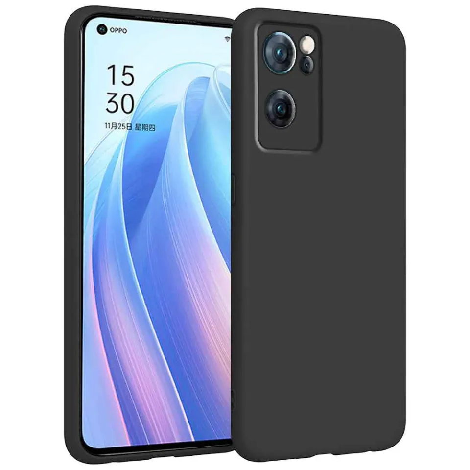 Topme Cover per OPPO Reno8 Lite 5G / Reno7 Lite 5G (6.43 Inches) Custodia Case, Protezione Della Pelle Della Custodia in Silicone Tpu - Bianco antico